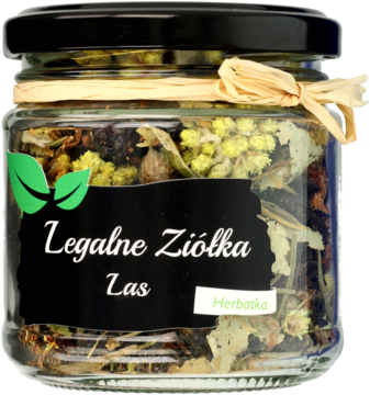 LEGALNE ZIÓŁKA Las  ,herbatka arabska,przód