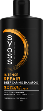 SYOSS Intense Repair ,szampon do włosów suchych i zniszczonych,przód