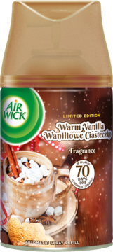 AIR WICK ,zapas do automatycznego odświeżacza, waniliowe ciasteczko,przód
