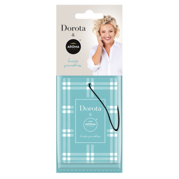 DOROTA & AROMA HOME ,zawieszka zapachowa,  świeże powietrze,przód