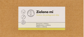 MANUFAKTURA PIĘKNA ,zestaw do pielęgnacji stóp,przód