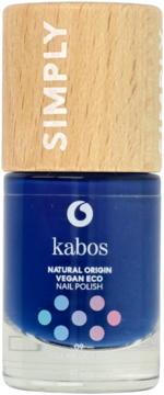 KABOS Simply ,lakier do paznokci, wegański, ekologiczny, nr 09 Clean Ocean,przód