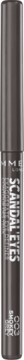 Cylindryczna, pionowa, ciemnoszara kredka do oczu Rimmel Scandal'eyes Exaggerate 003 Smokey Grey.
