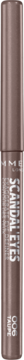 Rimmel Scandal’eyes Exaggerate kredka do oczu, odcień 006 Taupe, brązowa, widok z przodu.