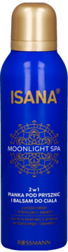 ISANA ,pianka pod prysznic i lotion do ciała, zapach sezonowy,przód