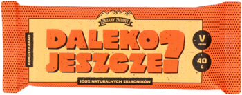 ZMIANY ZMIANY ,baton bakaliowy, z kokosem i kakao,przód