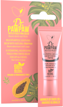 DR. PAWPAW ,balsam do ust i policzków, Peach Pink,przód