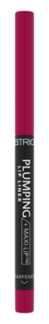 Catrice Plumping Lip Liner, czerwonoróżowa, pionowa, z logo i napisem, widoczna wbudowana temperówka.