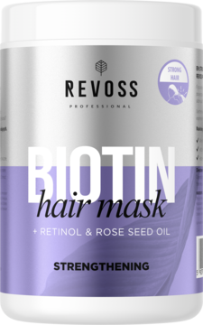 REVOSS Professional Biotin,maska do włosów, wzmacniająca,przód