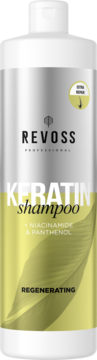REVOSS Professional Keratin,szampon do włosów, odbudowujący,przód