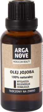 ARGANOVE ,olej jojoba, wygładzający, regenerujący, odmładzający, 100% naturalny,przód