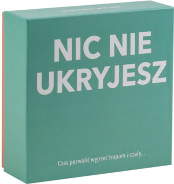 GIFT GAME Nic nie ukryjesz ,gra towarzyska, 15+,przód