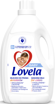 LOVELA Baby ,płyn do prania ubranek dziecięcych kolorowych,przód
