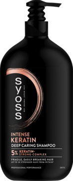 SYOSS Intense Keratin ,szampon do włosów, delikatnych i łamliwych,przód