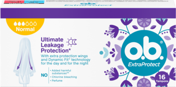 O.B. ExtraProtect ,tampony higieniczne, Normal,przód