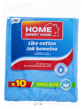 HOME SWEET HOME ,ściereczki, uniwersalne,przód