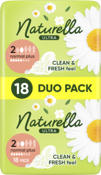 NATURELLA Ultra ,podpaski higieniczne, ze skrzydełkami, Normal Plus,przód