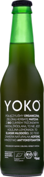 YOKO ,napój z zielonej herbaty Matcha,przód