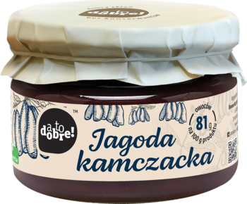 A TO DOBRE! ,konfitura, Jagoda Kamczacka,przód
