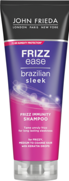 JOHN FRIEDA Frizz Ease Brazilian Sleek,szampon do włosów, wygładzający,przód