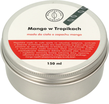 MANUFAKTURA PIĘKNA Mango w Tropikach ,masło do ciała,przód