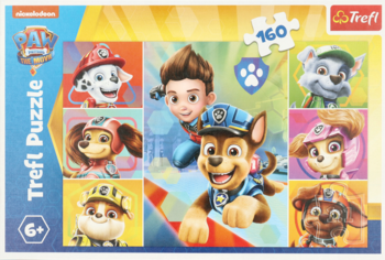TREFL Paw Patrol ,puzzle, 160 elementów, 6+,przód