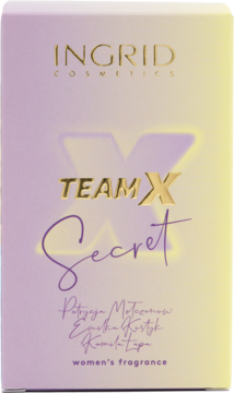 INGRID COSMETICS TeamX Secret,woda pefumowana dla kobiet,przód