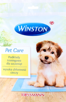 WINSTON ,podkłady treningowe dla szczeniąt, 60x90 cm,przód