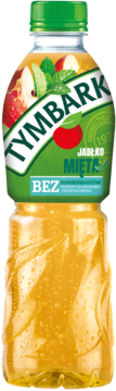 TYMBARK ,napój owocowy, Jabłko-Mięta,przód