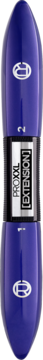 L'Oréal Paris PRO XXL EXTENSION tusz, ciemnoniebieska tubka z napisem PROXXL i L'Oréal, pionowy widok.