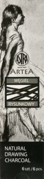 ASTRA Artea ,węgiel rysunkowy, naturalny, 6-8 mm,przód
