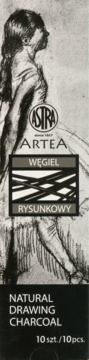 ASTRA Artea ,węgiel rysunkowy, naturalny, 3-6 mm,przód
