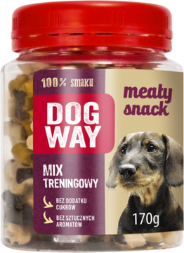 DOGWAY ,karma uzupełniająca dla dorosłych psów, mix treningowy,przód