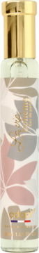 Adopt' La Vie Boheme, perfumy damskie 30ml, butelka z złotą zakrętką i kwiatowym wzorem, widok z przodu.