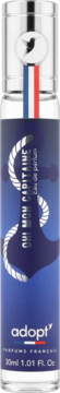 Adopt' Oh! Mon Capitaine męska woda perfumowana, 30ml, butelka z granatową etykietą, kotwicą i flagą.