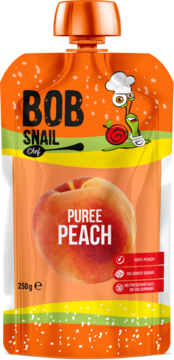 BOB SNAIL Puree ,przecier brzoskwiniowy,przód