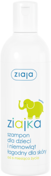 ZIAJA Ziajka ,szampon do włosów dla dzieci i niemowląt, od 6 m-ca,przód