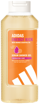 ADIDAS Energy Kick ,serum-żel pod prysznic dla kobiet, energetyzujący,przód