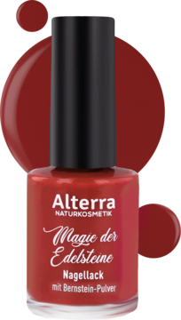 ALTERRA Magic der Edelsteine ,lakier do paznokci, nr 02 Bernstein,przód