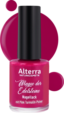 ALTERRA Magic der Edelsteine ,lakier do paznokci, 07 Pink Turmalin,przód