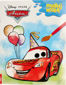 AMEET Disney Auta,Maluj wodą,przód