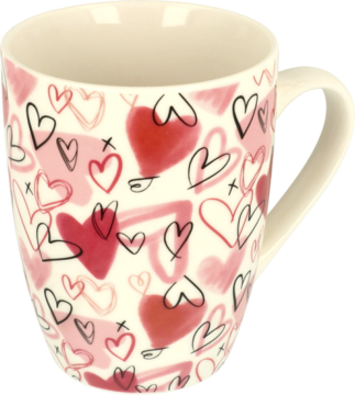 ELOY ,kubek walentynkowy,przód