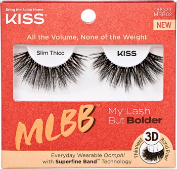 KISS My Lash But Bolder ,sztuczne rzęsy, MBB02,przód