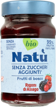 NATU,dżem owoce leśne,przód