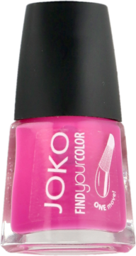 JOKO Find Your Colour ,lakier do paznokci, nr 121 Magenta,przód