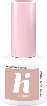 HI HYBRID ,lakier hybrydowy, #402 Pure Beige,przód