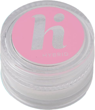 HI HYBRID Glam ,pyłek do paznokci, #511 Silver Dust,przód