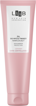 AA LAAB Skin Barrier Protection,żel do mycia twarzy nawilżający, 100% Centella B12,przód