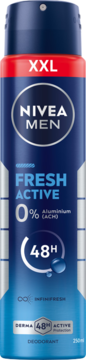 NIVEA MEN Fresh Active ,dezodorant w sprayu, 48h,przód