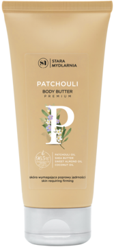 STARA MYDLARNIA ,masło do ciała, Patchouli & White Musk,przód
